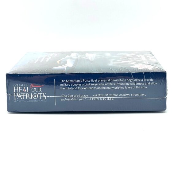 500-Piece Round Puzzle Samaritan Lodge Alaska Floatplane 20.25" Diameter New - Picture 5 of 9